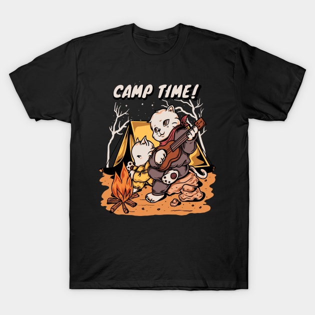 Camp Time T-Shirt by unygara